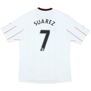2010-11 Liverpool Away Shirt Suarez #7 - 6/10 - (L)