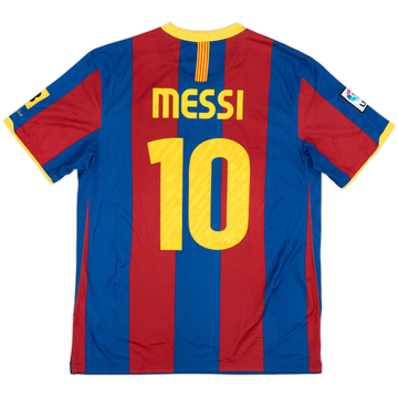 2010-11 Barcelona **Camiseta Local** Messi #10 - 6/10 - (L)