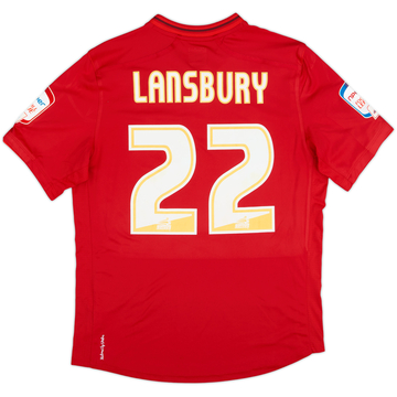 2012-13 Nottingham Forest Home Shirt Lansbury #22 - 6/10 - (L)
