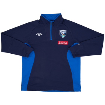 2010-11 West Brom Umbro 1/4 Zip Drill Top - 8/10 - (L)