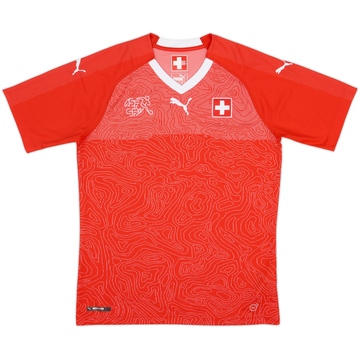 2018-20 Switzerland Home Shirt - 9/10 - (M)