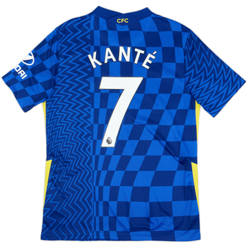 2021-22 Chelsea Home Shirt Kante #7 - 8/10 - (M)