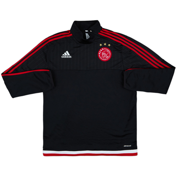 2015-16 Ajax adidas 1/4 Zip Drill Top - 8/10 - (L)