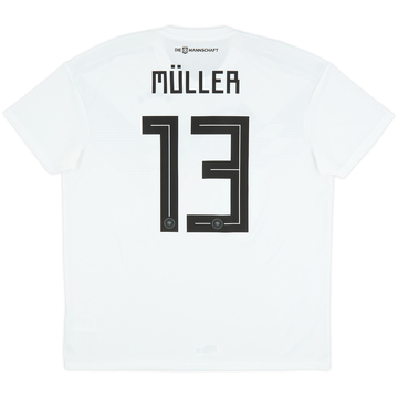 2018-19 Germany Home Shirt Muller #13 - 8/10 - (S)