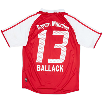 2003-04 Bayern Munich Home Shirt Ballack #13 - 7/10 - (XL.Boys)