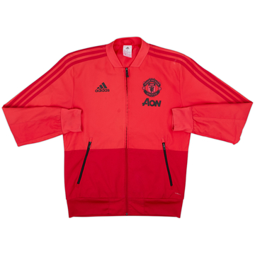 2018-19 Manchester United adidas Track Jacket - 8/10 - (S)