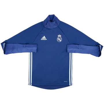 2016-17 Real Madrid adidas Drill Top - 8/10 - (XS)