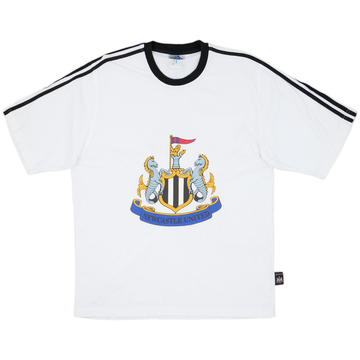 1998-00 Newcastle adidas Cotton Tee - 8/10 - (L)
