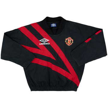 1992-93 Manchester United Umbro Drill Top - 5/10 - (M)