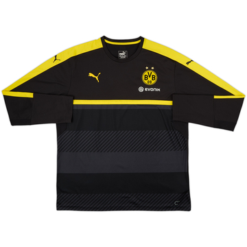 2015-16 Borussia Dortmund Puma Sweat Top - 8/10 - (3XL)