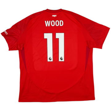 2024-25 Nottingham Forest Home Shirt Wood #11 - 9/10 - (XXL)