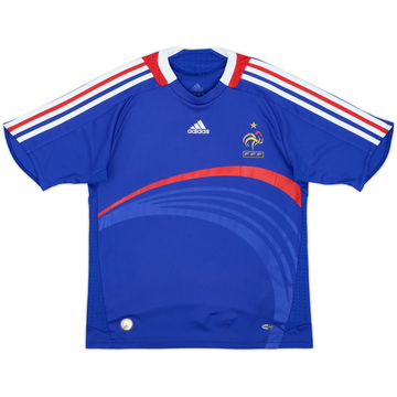 2007-08 France Home Shirt - 6/10 - (M.Boys)