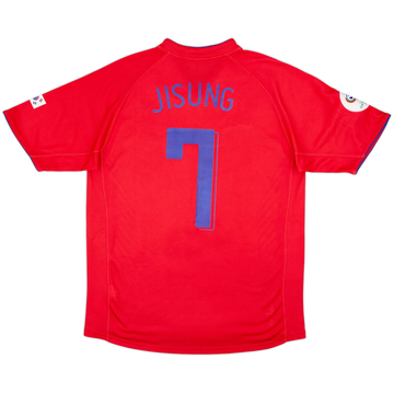 2006-08 South Korea Home Shirt Ji Sung #7 - 6/10 - (L)