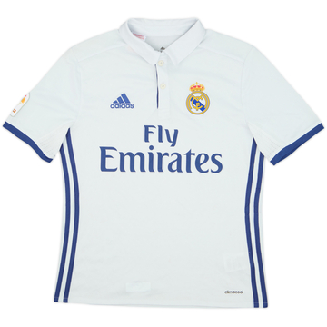 2016-17 Real Madrid Home Shirt - 7/10 - (L.Boys)