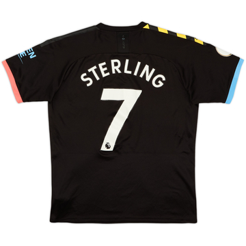 2019-20 Manchester City Away Shirt Sterling #7 - 8/10 - (M)
