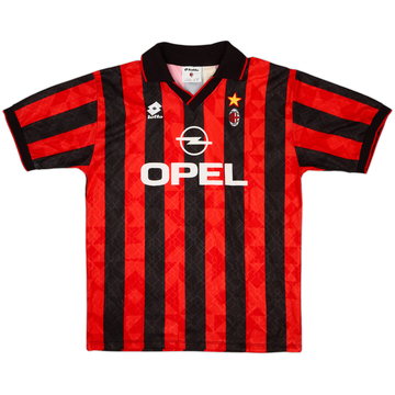 1993-94 AC Milan Home Shirt - 7/10 - (XL)