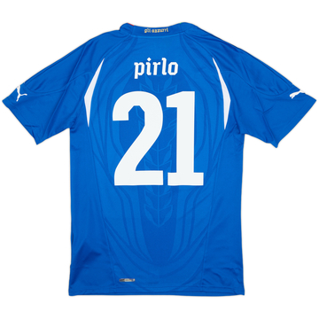 2010-12 Italy Home Shirt Pirlo #21 (M)