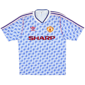 1990-92 Manchester United Away Shirt - 10/10 - (M)