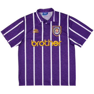 1993-94 Manchester City Away Shirt - 8/10 - (L)