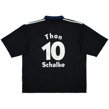 1997-98 Schalke Away Shirt Thon #10 - 6/10 - (XXL)