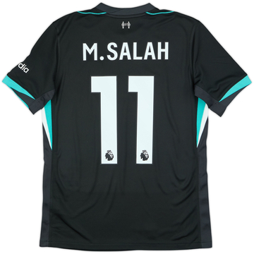 2024-25 Liverpool Away Shirt M.Salah #11 - 10/10 - (XL.Boys)