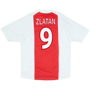 2002-04 Ajax Home Shirt Zlatan #9 - 5/10 - (M)