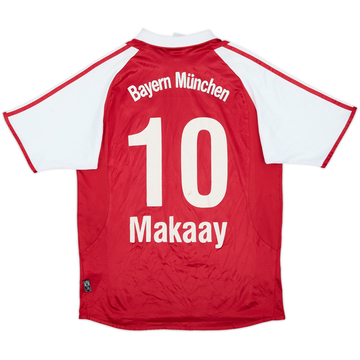2003-04 Bayern Munich Home Shirt Makaay #10 - 6/10 - (XL.Boys)