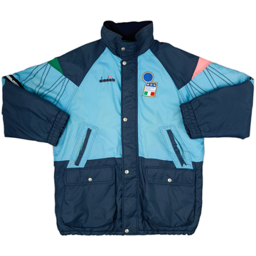 1990 Italy Diadora Padded Bench Coat - 7/10 - (L)