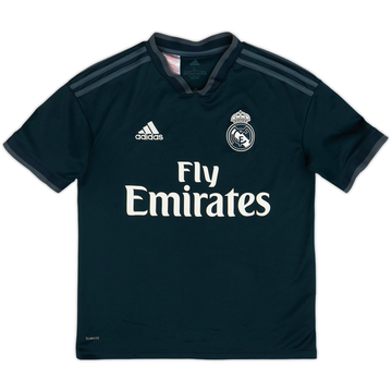 2018-19 Real Madrid Away Shirt - 8/10 - (L.Boys)