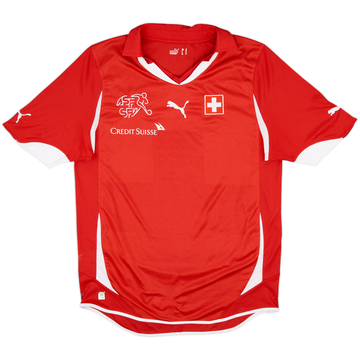 2010-11 Switzerland Home Shirt - 7/10 - (M)