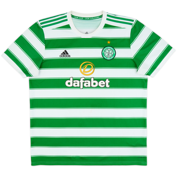2021-22 Celtic Home Shirt - 9/10 - (XL)