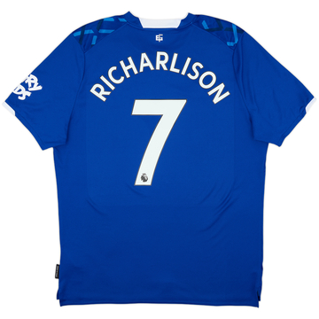 2019-20 Everton Home Shirt Richarlison #7 - 8/10 - (XL)