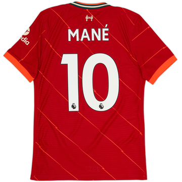 2021-22 Liverpool Authentic Home Shirt Mane #10 - 7/10 - (S)