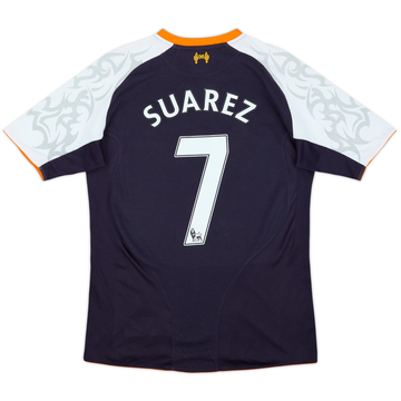 2012-13 Liverpool Third Shirt Suarez #7 - 7/10 - (S)