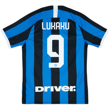 2019-20 Inter Milan Home Shirt Lukaku #9 - 8/10 - (M)