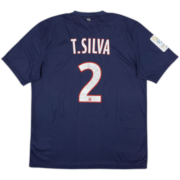 Camiseta de local del Paris Saint-Germain 2012-13 T.Silva #2 - 5/10 - (L)