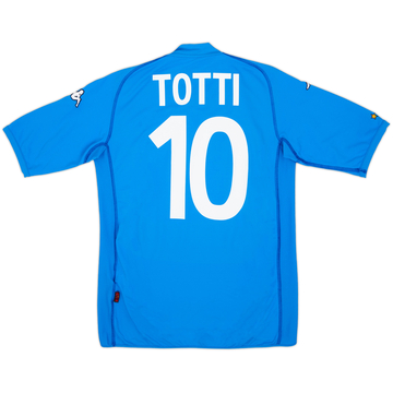2002 Italy Home Shirt Totti #10 - 9/10 - (L)