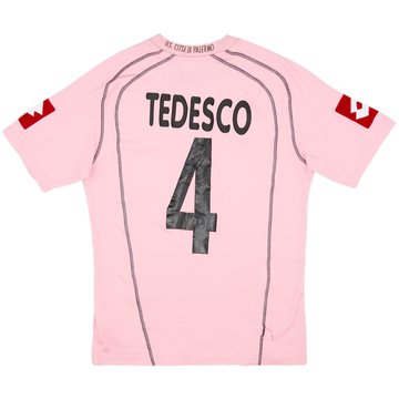 2005-06 Palermo Home Shirt Tedesco #4 - 5/10 - (S)