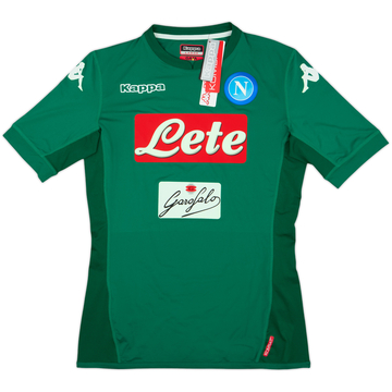 2017-18 Napoli European GK S/S Shirt (L)