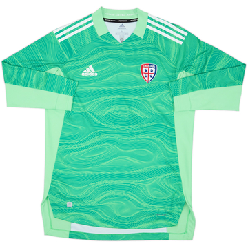 2021-22 Cagliari Authentic GK Shirt - 10/10 - (M)