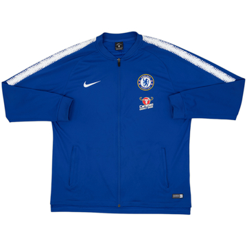 2017-18 Chelsea Nike Track Jacket - 8/10 - (XL)