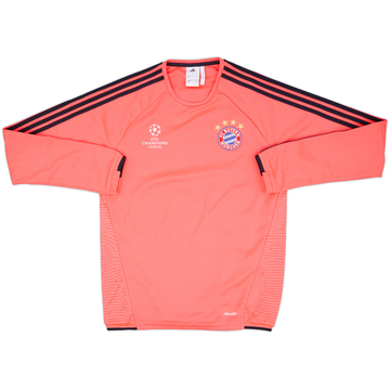 2015-16 Bayern Munich CL adidas Sweat Top - 10/10 - (S)