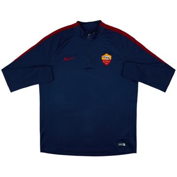 2016-17 Roma Nike 1/4 Zip Drill Top - 8/10 - (XL)