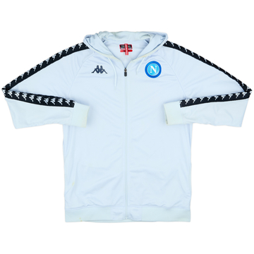 2018-19 Napoli Kappa Hooded Track Jacket - 4/10 - (XXL)