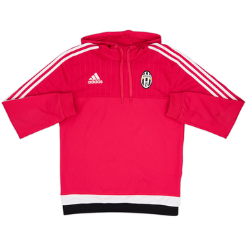 2015-16 Juventus adidas Hooded Top - 8/10 - (S)