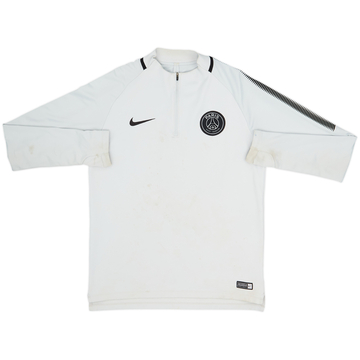 2017-18 Paris Saint-Germain Nike 1/4 Zip Training Top - 5/10 - (M)