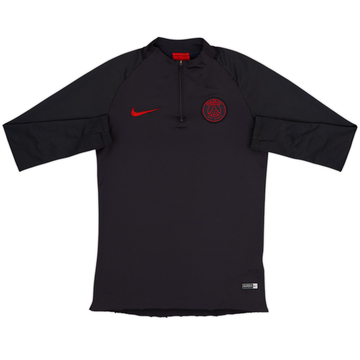 2019-20 Paris Saint-Germain Nike 1/4 Zip Drill Top - 4/10 - (S)