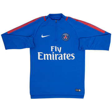 2018-19 Paris Saint-Germain Nike 1/4 Zip Drill Top - 6/10 - (S)