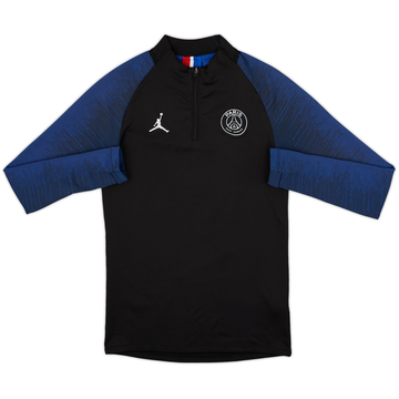 2020-21 Paris Saint-Germain Jordan 1/4 Zip Training Top - 8/10 - (S)
