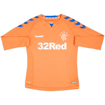 2018-19 Rangers Third L/S Shirt - 9/10 - (M)